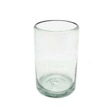  / vasos Jugo 9oz Transparentes, 9 oz, Vidrio Reciclado, Libre de Plomo y Toxinas